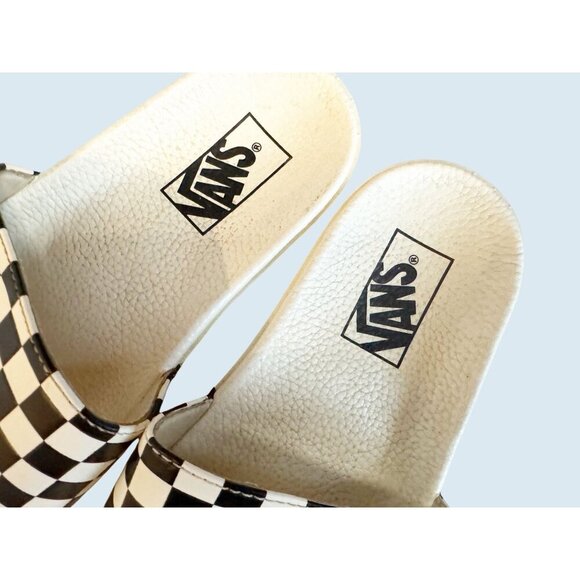 VANS Classic Checkered Slip On Sandals Slides Size 7 - Picture 2 of 8